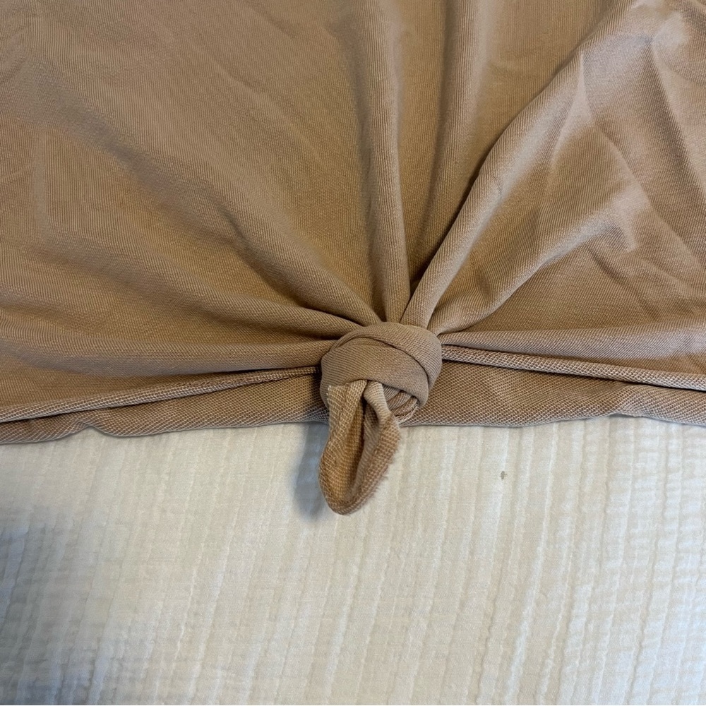 Aerie Sunset Terry Fleece Long Sleeve Sweatshirt and Shorts - Picture 7 of 15
